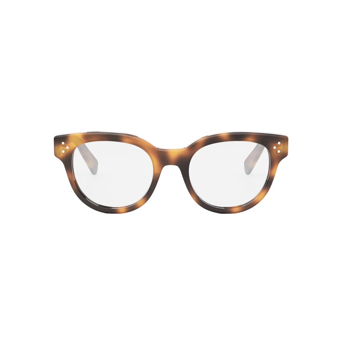 CELINE 3DOTS Acetate Round Eyeglasses