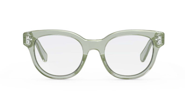 CELINE 3DOTS Acetate Round Eyeglasses