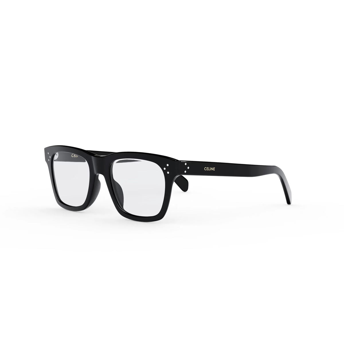 CELINE 3DOTS Acetate Square Eyeglasses