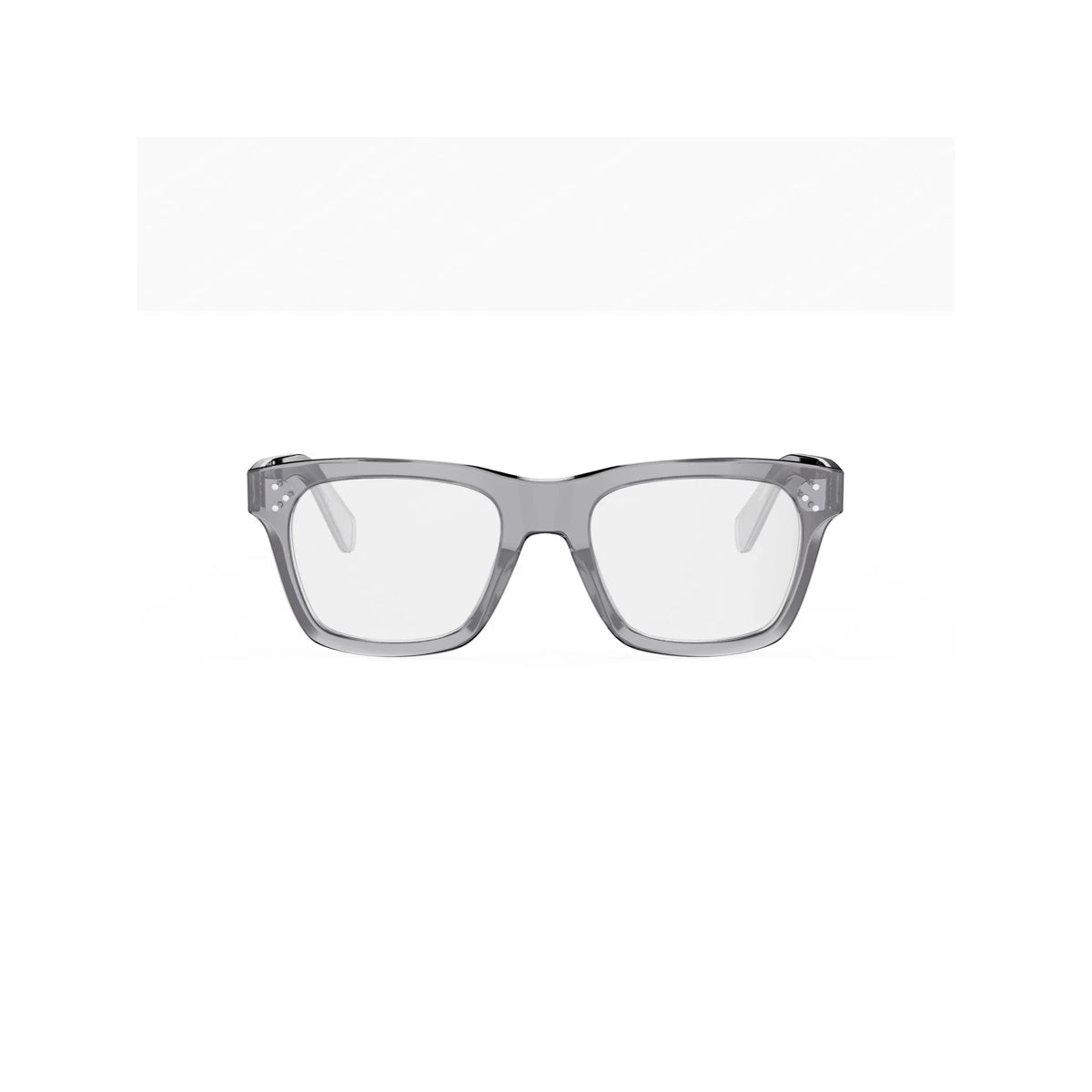 CELINE 3DOTS Acetate Square Eyeglasses