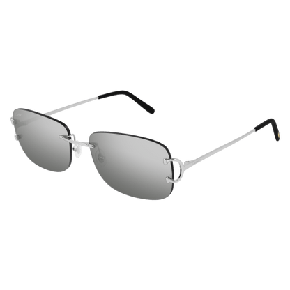 Classic C Motif Rimless Metal Sunglasses