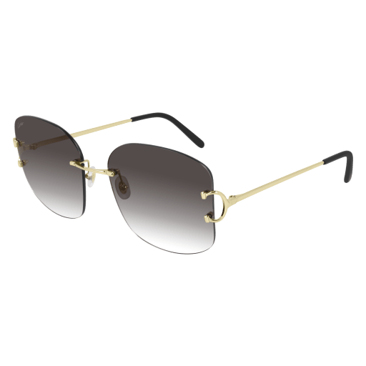 Classic C Motif Rimless Metal Sunglasses