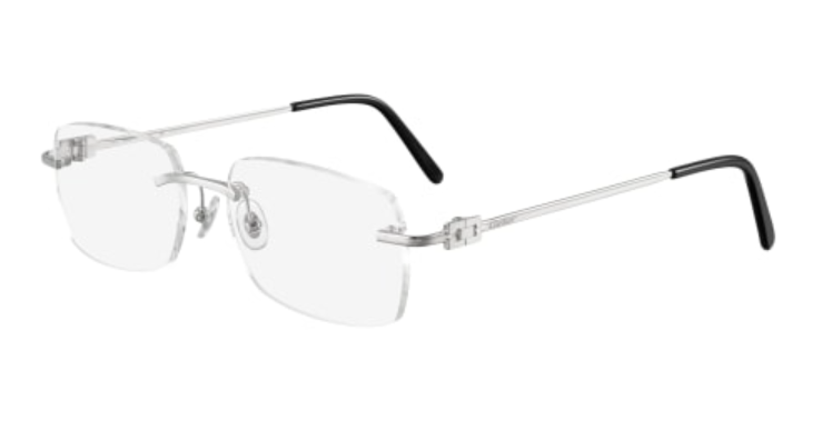 Precious de Cartier Rimless Solid Gold Eyeglasses