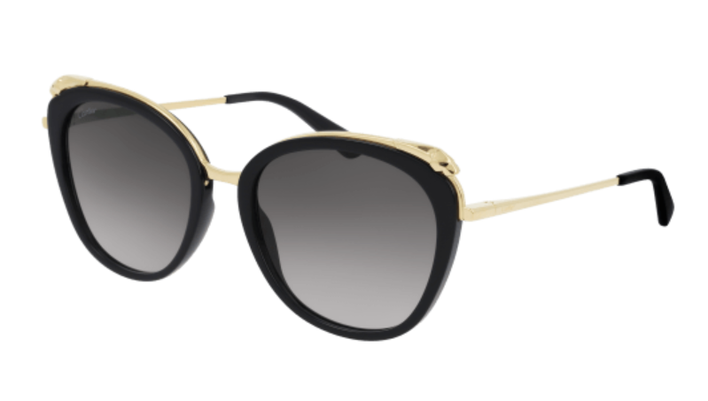 Panthère de Cartier Cat Eye Acetate Sunglasses