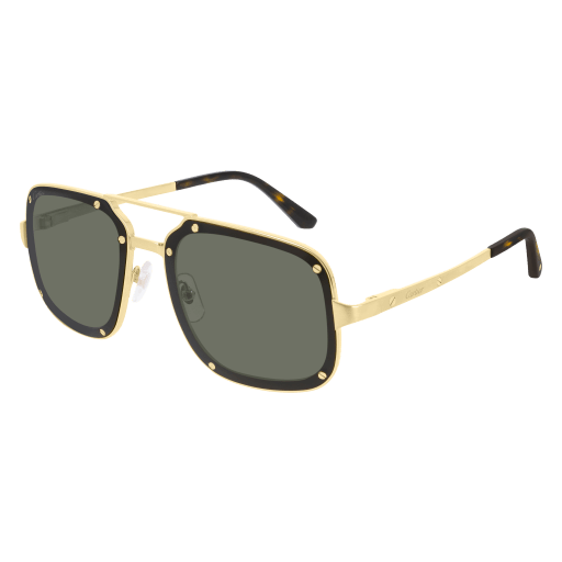 Santos de Cartier Aviator Titanium Sunglasses