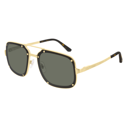 Santos de Cartier Aviator Titanium Sunglasses