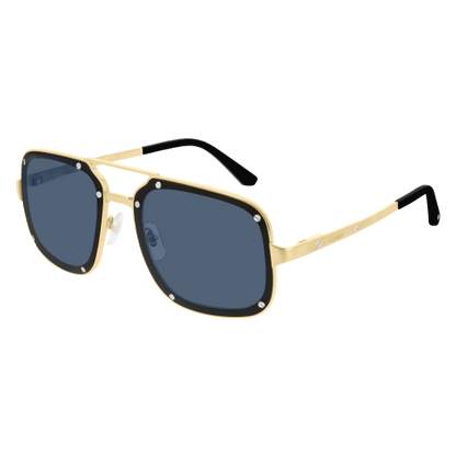 Santos de Cartier Aviator Titanium Sunglasses
