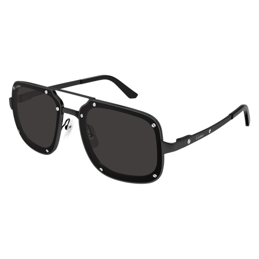 Santos de Cartier Aviator Titanium Sunglasses