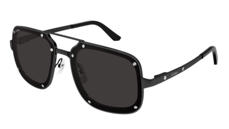 Santos de Cartier Aviator Titanium Sunglasses