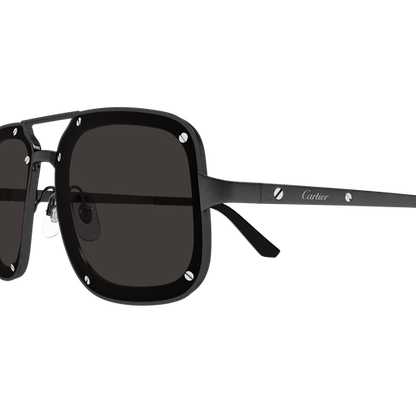 Santos de Cartier Aviator Titanium Sunglasses