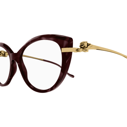 Panthère de Cartier Cat Eye Acetate Eyeglasses