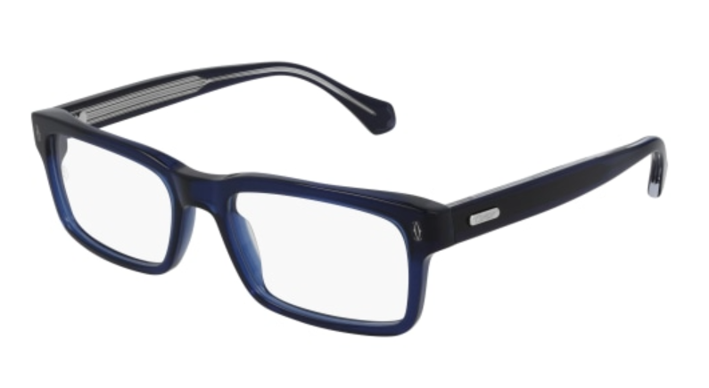 Signature C de Cartier Rectangular Acetate Eyeglasses