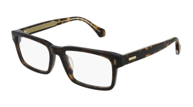 Signature C de Cartier Rectangular Acetate Eyeglasses