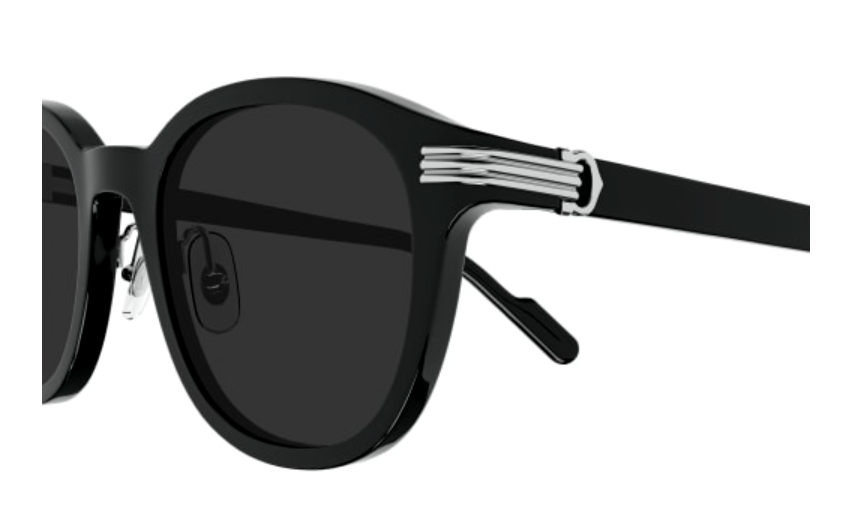 Première de Cartier Round Acetate Sunglasses