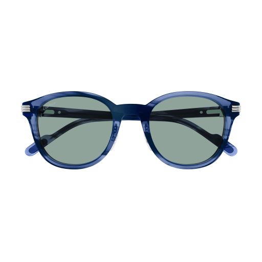 Première de Cartier Round Acetate Sunglasses