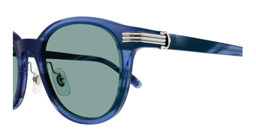 Première de Cartier Round Acetate Sunglasses