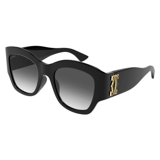 C de Cartier Cat Eye Acetate Sunglasses