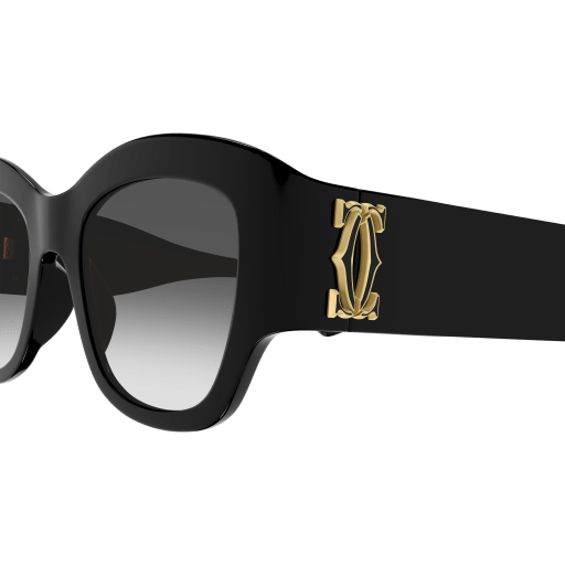 C de Cartier Cat Eye Acetate Sunglasses