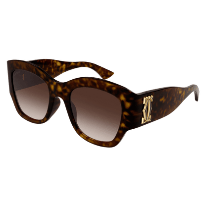 C de Cartier Cat Eye Acetate Sunglasses