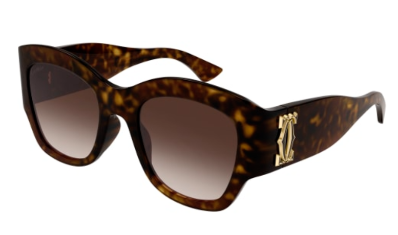 Signature C de Cartier Cat Eye Acetate Sunglasses