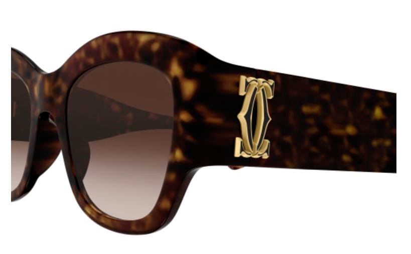 Signature C de Cartier Cat Eye Acetate Sunglasses