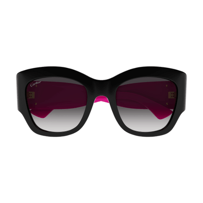 C de Cartier Cat Eye Acetate Sunglasses