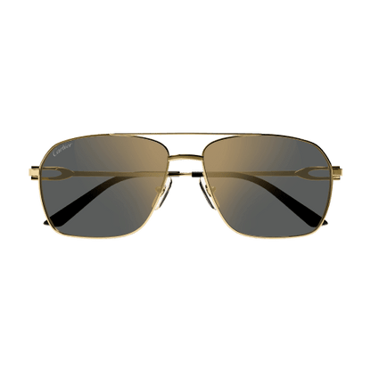 Signature C de Cartier Aviator Metal Sunglasses