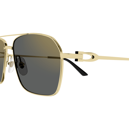Signature C de Cartier Aviator Metal Sunglasses