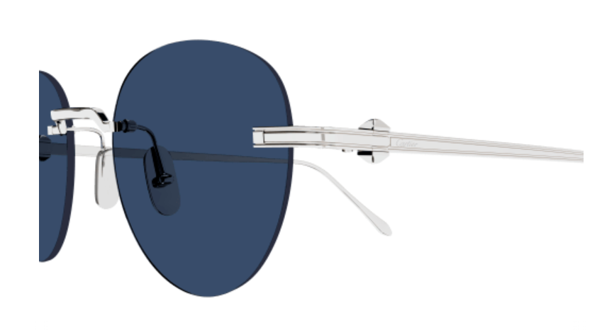 Pasha de Cartier Rimless Titanium Sunglasses