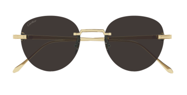 Pasha de Cartier Rimless Titanium Sunglasses