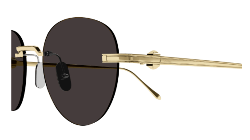 Pasha de Cartier Rimless Titanium Sunglasses