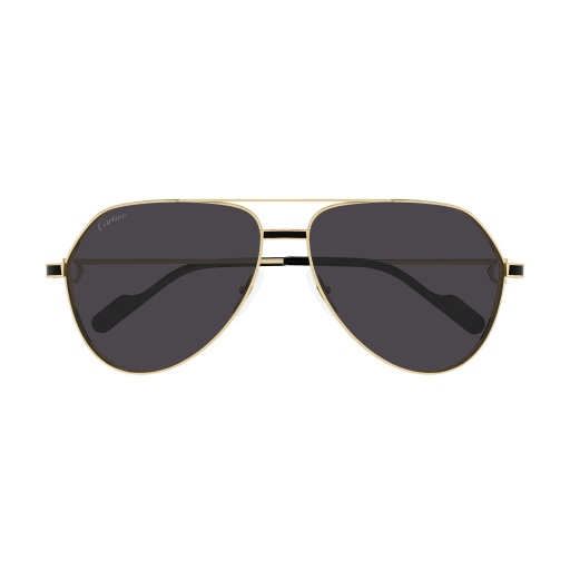 Première de Cartier Aviator Metal Sunglasses