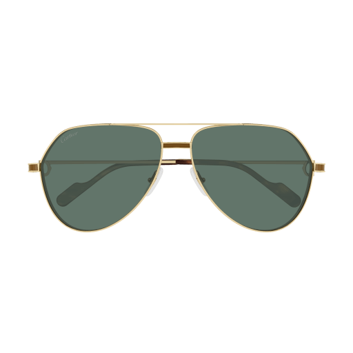 Première de Cartier Aviator Metal Sunglasses