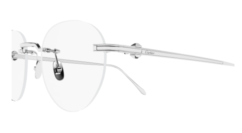 Pasha de Cartier Rimless Titanium Eyeglasses