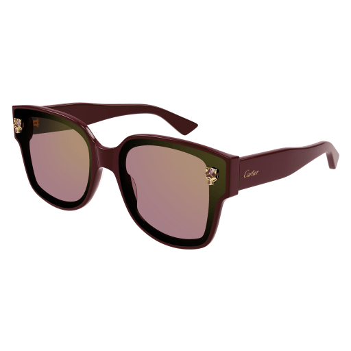 Panthère de Cartier Square Acetate Sunglasses