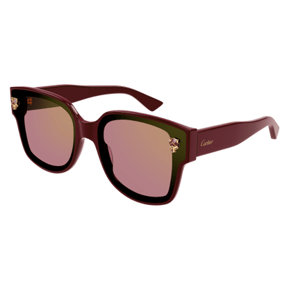 Panthère de Cartier Square Acetate Sunglasses