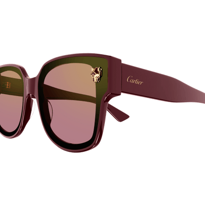 Panthère de Cartier Square Acetate Sunglasses