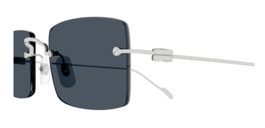 Precious de Cartier Solid Gold Rimless Sunglasses