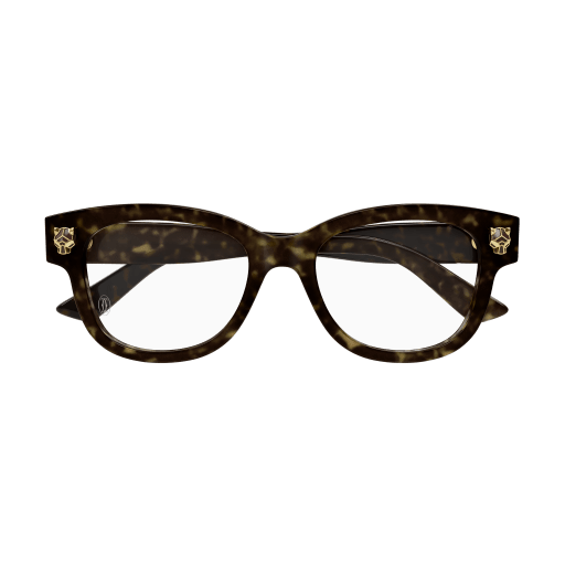 Panthère de Cartier Square Acetate Eyeglasses
