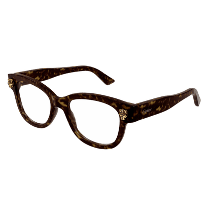 Panthère de Cartier Square Acetate Eyeglasses