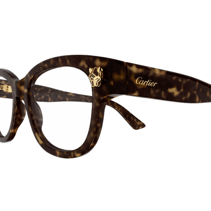 Panthère de Cartier Square Acetate Eyeglasses