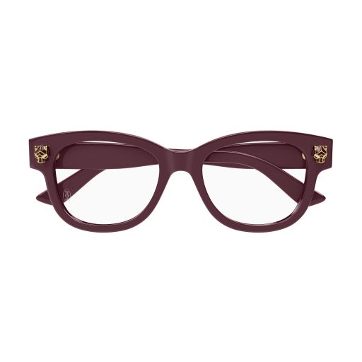 Panthère de Cartier Square Acetate Eyeglasses