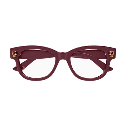 Panthère de Cartier Square Acetate Eyeglasses