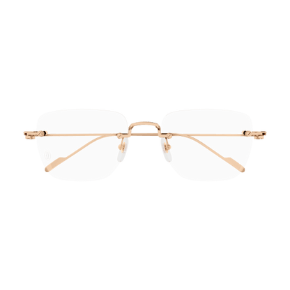 Decor Precious de Cartier Rimless Solid Gold Eyeglasses