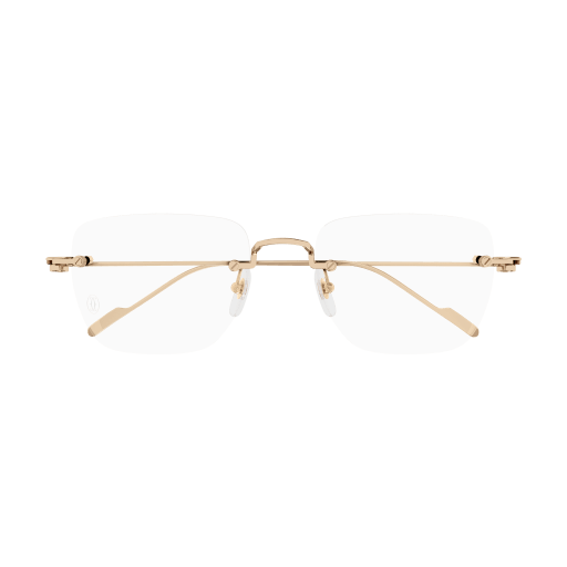 Decor Precious de Cartier Rimless Solid Gold Eyeglasses