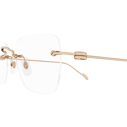 Decor Precious de Cartier Rimless Solid Gold Eyeglasses