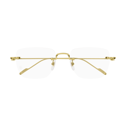 Decor Precious de Cartier Rimless Solid Gold Eyeglasses
