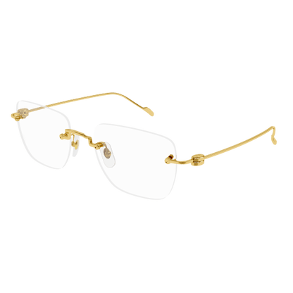Decor Precious de Cartier Rimless Solid Gold Eyeglasses