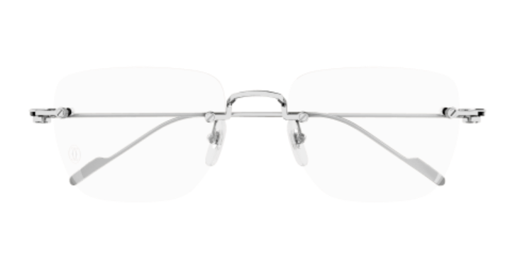 Precious de Cartier Rimless Solid Gold Eyeglasses