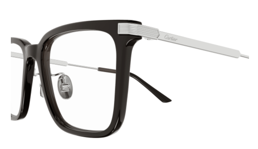 Première de Cartier Square Titanium Eyeglasses